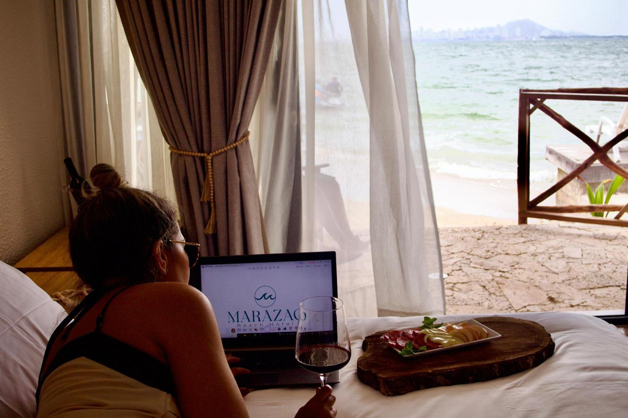 Marazao Beach Hotel & Spa Playa de Punta Arena Bagian luar foto